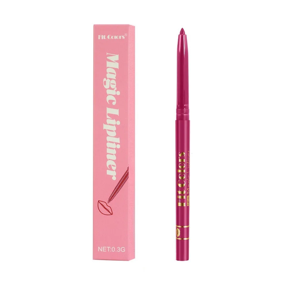 Lip Liner Set 6 color Non-stick Matte Waterproof for Makeup