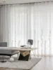 Embroidered Beautiful Princess Gauze Curtain 1PC Curtains for Living Room  Curtains for Bedroom 4
