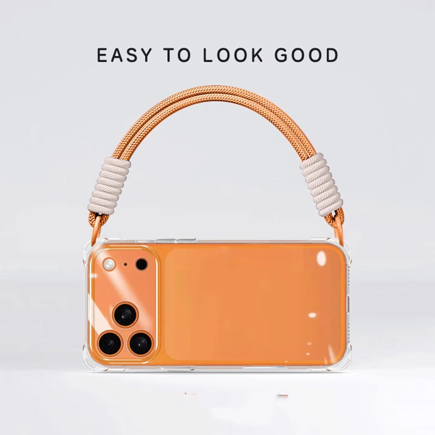Versatile Crossbody Phone Case with Lanyard and Necklace Strap