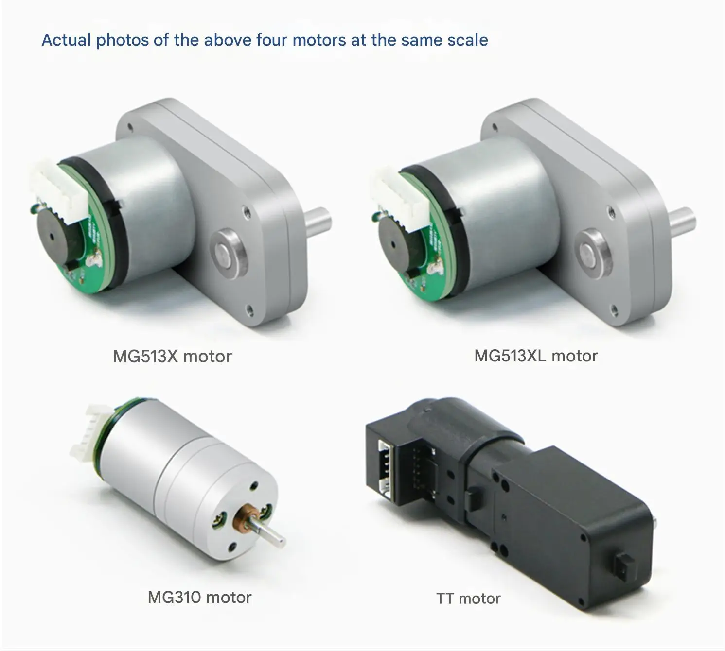 WHEELTEC MG513X, MG513XL DC Gear Motors