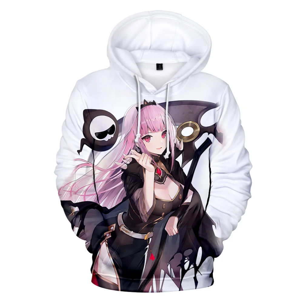 

Anime Mori Calliope Cosplay Hoodie Women Men Harajuku Sweatshirt Streetwear Hip Hop Pullover Hooded Jacket Male Casual Tracksuit