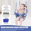 Baby Swing Chair Comfortable Sturdy Harmless Adjustable Sling Chair Toys Indoor Outdoor Home Canvas Kid Swing Set Playground 3
