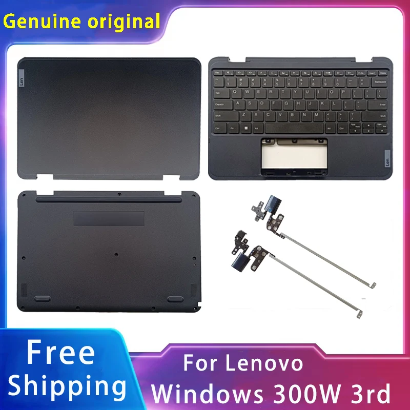 

New For Lenovo Windows 300W 3RD Replacemen Laptop Accessories Lcd Back Cover/Palmrest/Keyboard/Bottom/Hinges 5CB0Z69368