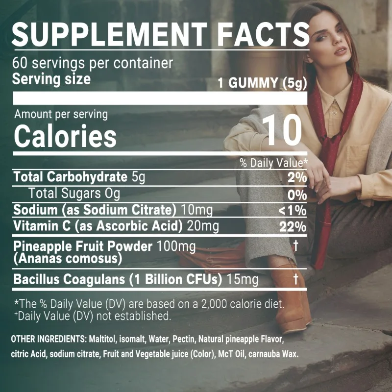 Premium Feminine Balance Gummies - Regulate Physiological Balance, Promote Digestion, Enhance Immunity - 60pcs