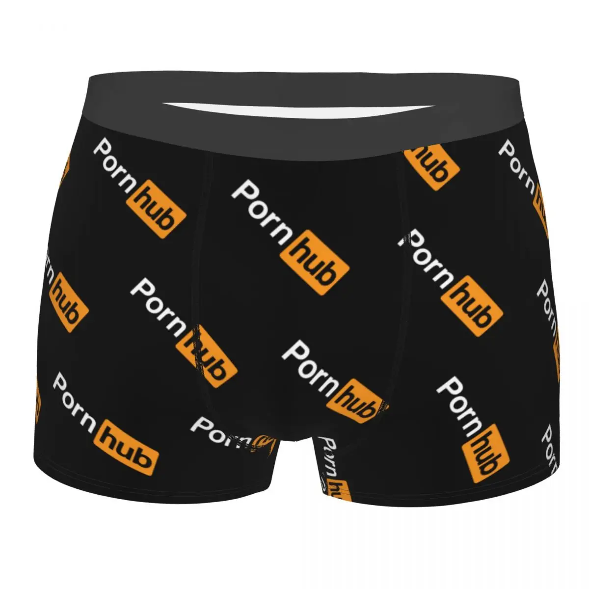 

Pornhub Men Boxer Briefs Pornhub Highly Breathable Underwear Top Quality Print Shorts Gift Idea