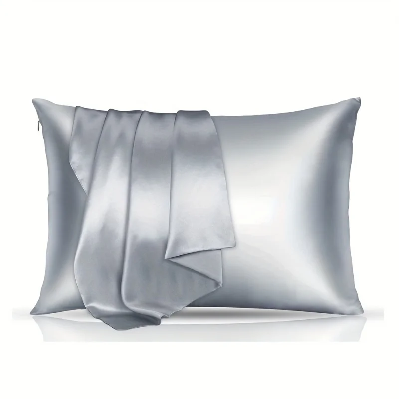 Silky Satin Hair Beauty Pillowcase Standard Queen 1PC 100%