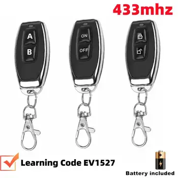 433Mhz RF 원격 제어 켜기 끄기 버튼 학습 코드 EV1527 스마트 홈 송신기, Led 라이트 자동차 게이트 차고 문 알람 키