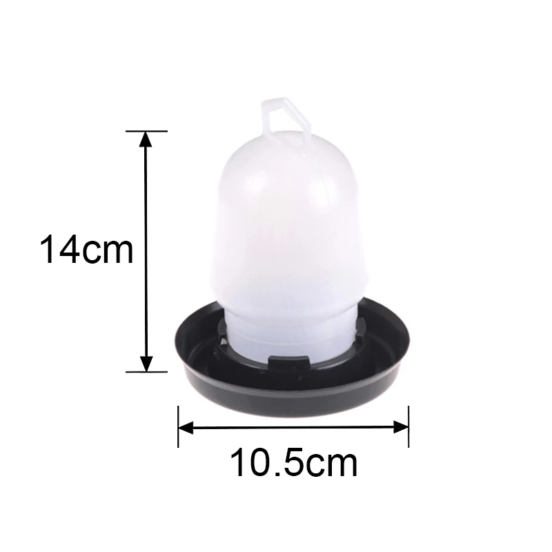 Poultry Water Dispenser Poultry Drinking Cups Poultry Feeder Poultry Waterer Animal Drinking Bowl Small Chicken Waterer Automatic 300ML Chick Drinker Parrot Drinking Bowl Water Feeder Home Poultry Water Drinking Cup For Birds