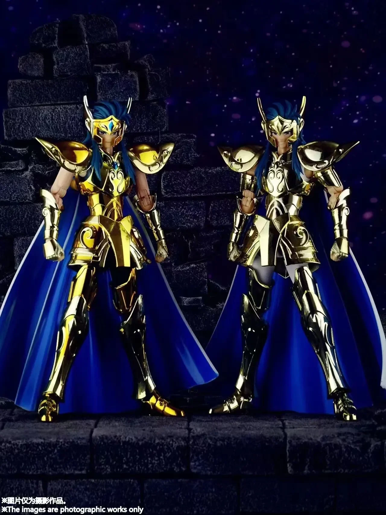 

CS Model Saint Seiya God Cloth Myth Cloth EX Aquarius Camus with White Bird Glacier Head Zodiac Knight Action Figure