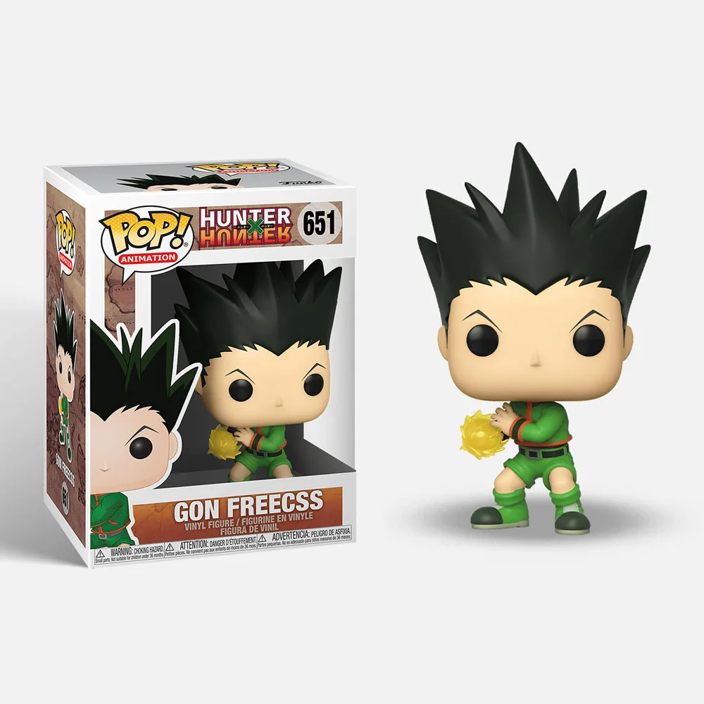thumbnail image 5 of Funko Pop Gon Freecss #651 Machi #1567 Kurapika #653 Shizuku #1564 Anime HUNTER X HUNTER Figuras de acción de vinilo Juguetes Muñecas Regalos, 5 of 5