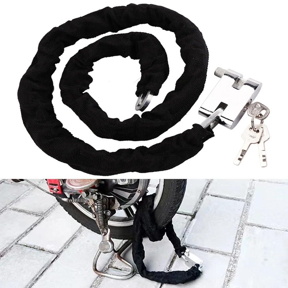 Heavy-Duty Motorcycle & Bike Chain Loc 4