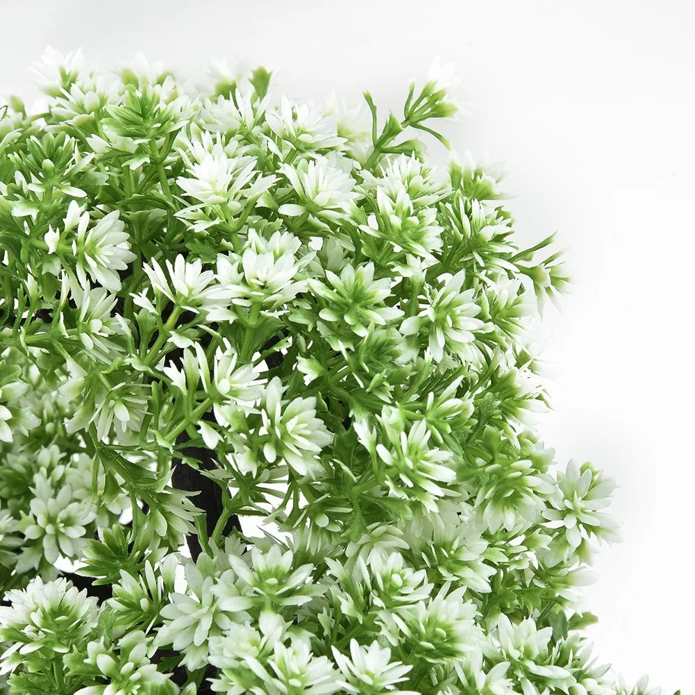 

Plastic Artificial Bonsai Simulation Artificial Small Bonsai Wedding Decorate With pot Decoration Flower Green Home