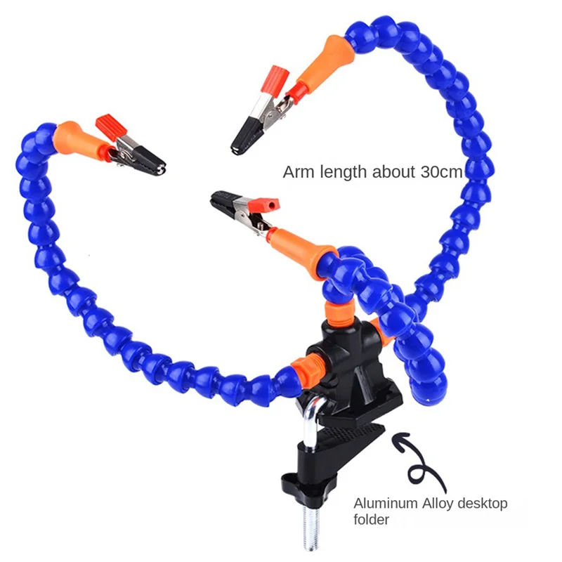 Рисунок 2 - Настольная паяльная станция с 3 гибкими держателями