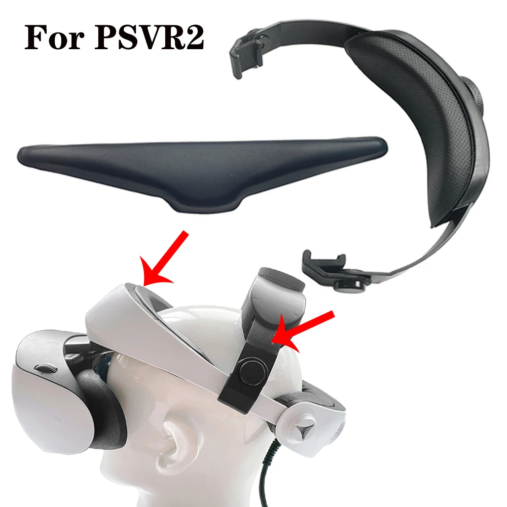 Per Psvr2 Vr Headset Top Semicerchio Fascia/Comfort Frontale Pad Per Ps Vr 2 Cinghia Di Testa Accessori Di Gioco Parti