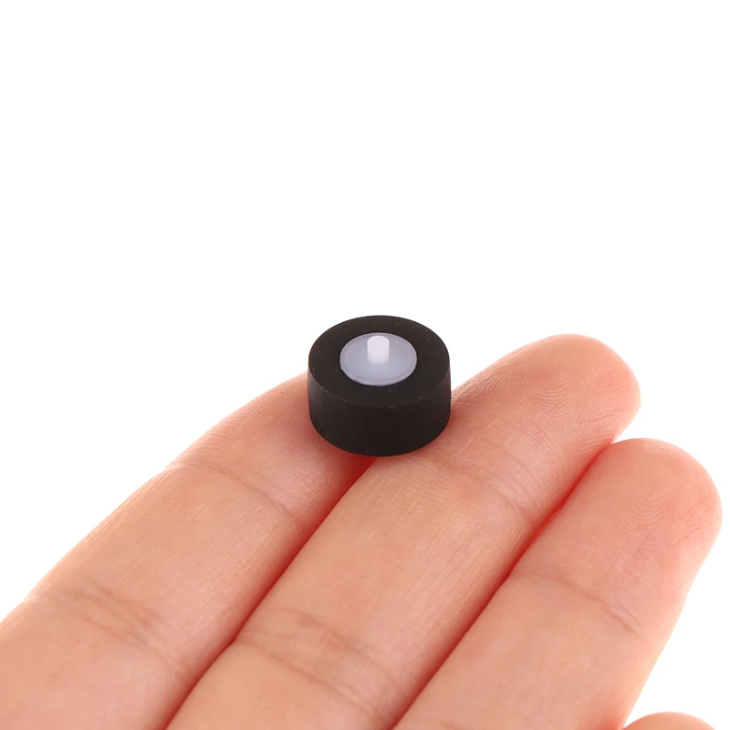 새로운 1Pc 13x6x2MM 카트리지 오디오 라디오 롤러 테이프 레코더 압력 카세트 벨트 풀리 휠 플레이어 테크닉