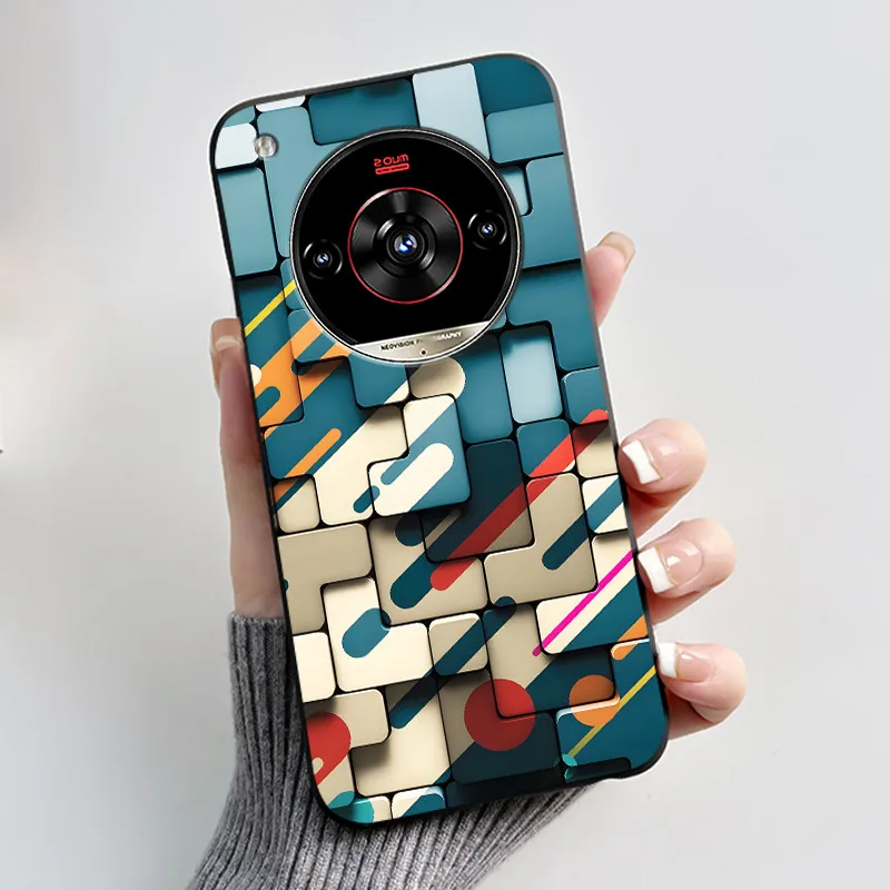 Aesthetic Luxury Soft Silicone Cover for ZTE Nubia Focus 2 Ultra 5G - Cute & Cool Design for Boys & Girls