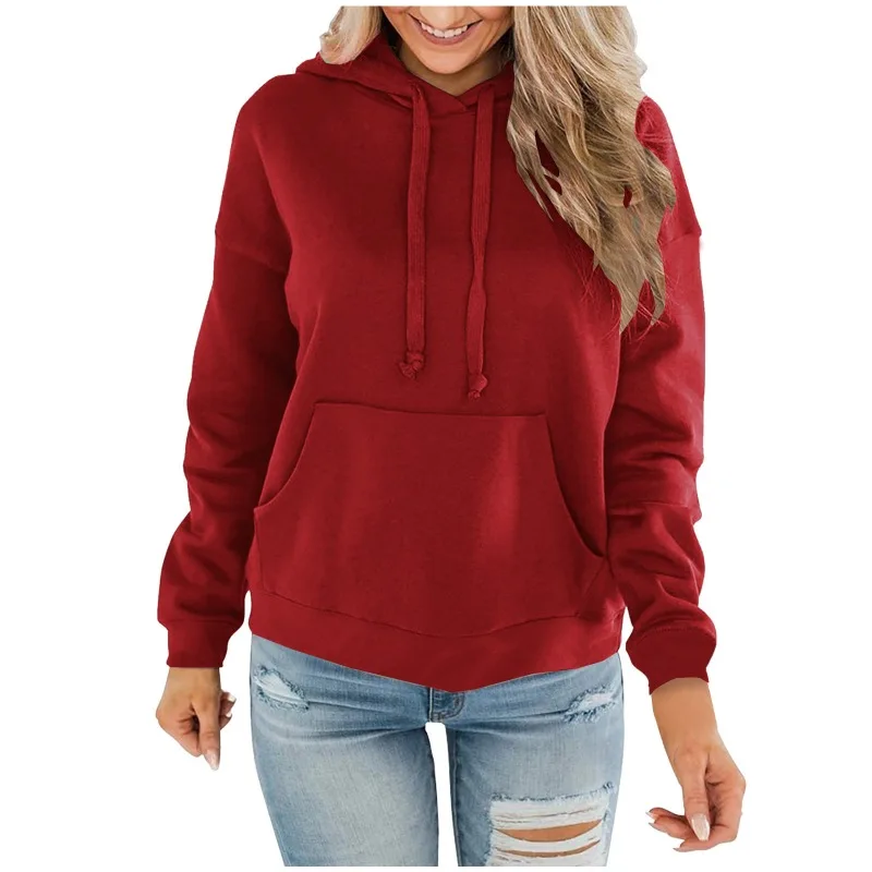 Women's Autumn Winter Y2K Printed Fashion Patchwork Hooded Casual Versatile Pullover Stylish Elegant Sweatshirts Thick Lady Tops