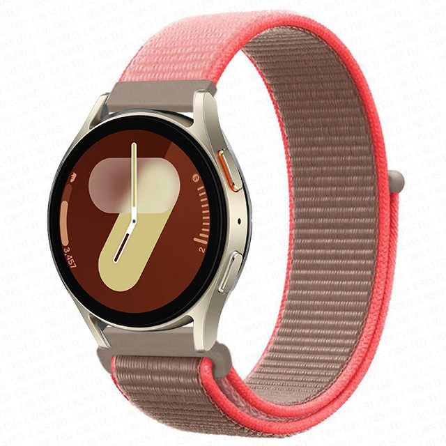 Versatile Nylon Loop Bracelet for Smartwatches - 22mm/20mm Band