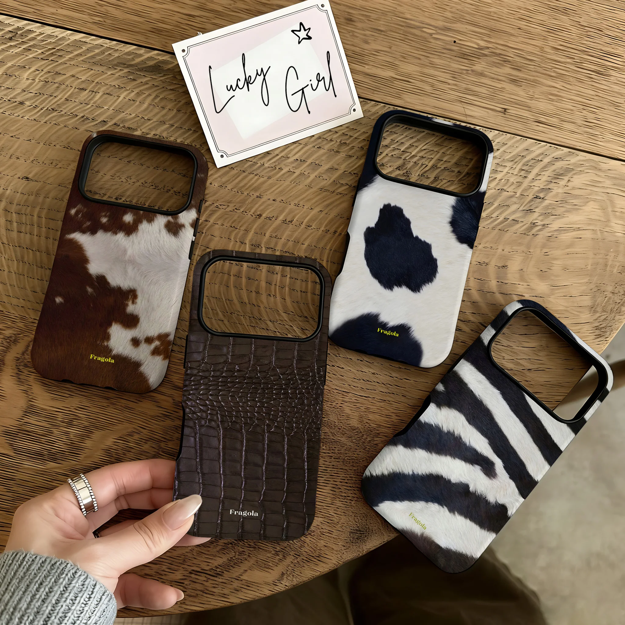 Clmj Swag TERRA Handyhülle für iPhone 17 17e 16e 16 15 14 13 12 11 X XS XR XSMAX 7 8 Air Pro Max Plus Doppelschichtig