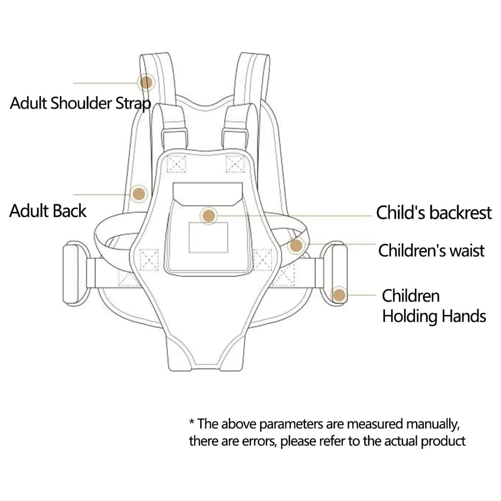 Ceinture de sécurité de moto avec sac de rangement, sangle de poignée de  maintien de siège arrière, bande de coulée réglable SFP pour enfants