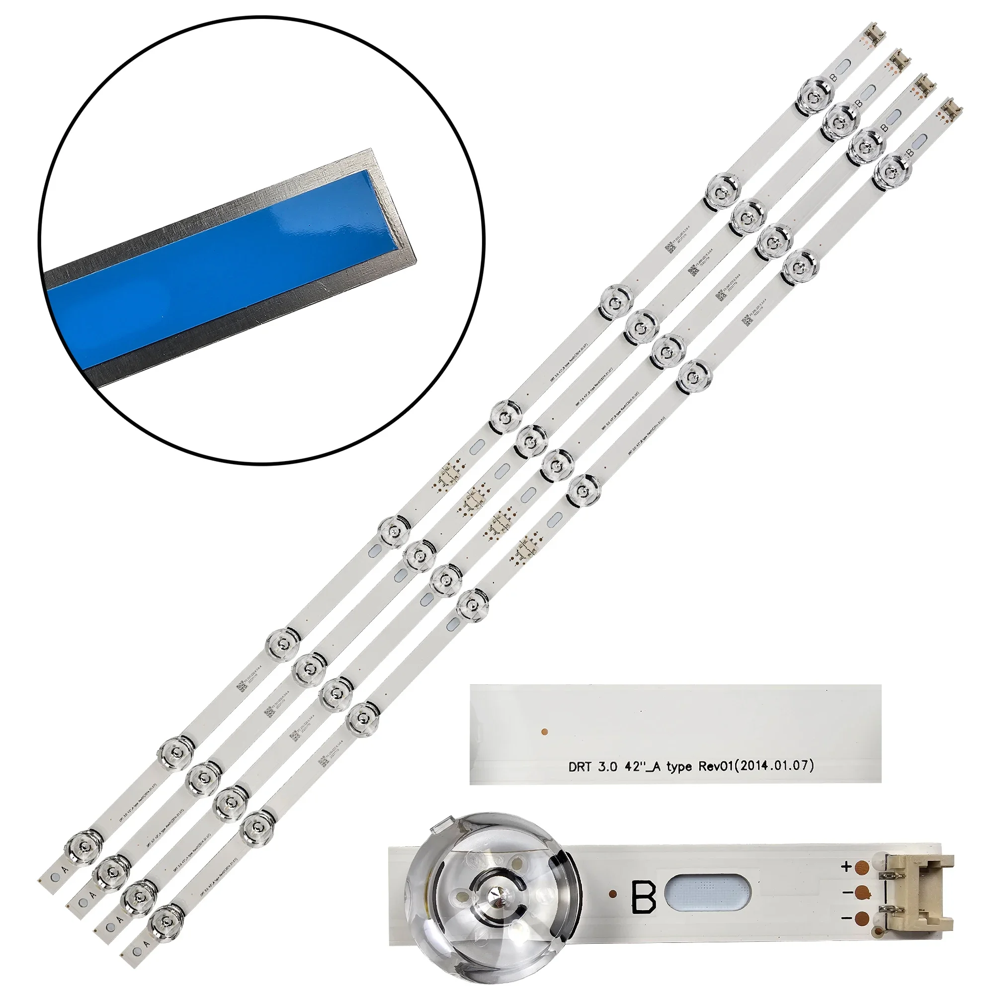 Светодиодная лента подсветки для DRT 3.0 42LB560V 42LB569V 42LB561B 42LB550U 42LB563U 42LB570V 42LB582U 42LB652V 42LY320C