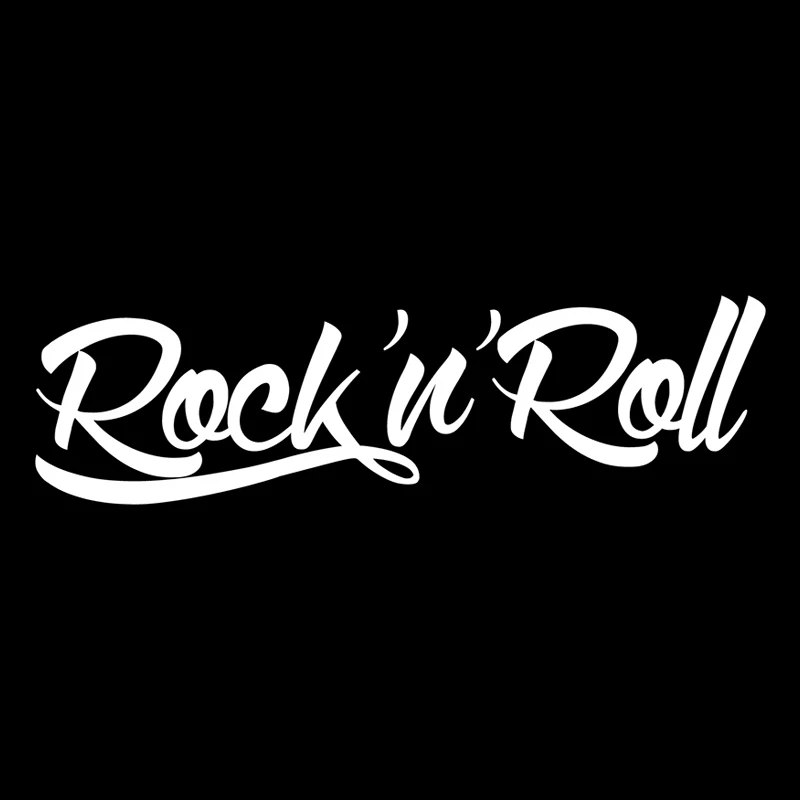 thumbnail image 1 of Calcomanía de vinilo Rock N Roll para auto, resistente al agua, para parachoques, ventana trasera, computadora portátil, elija el tamaño n.° 10810, 1 of 4