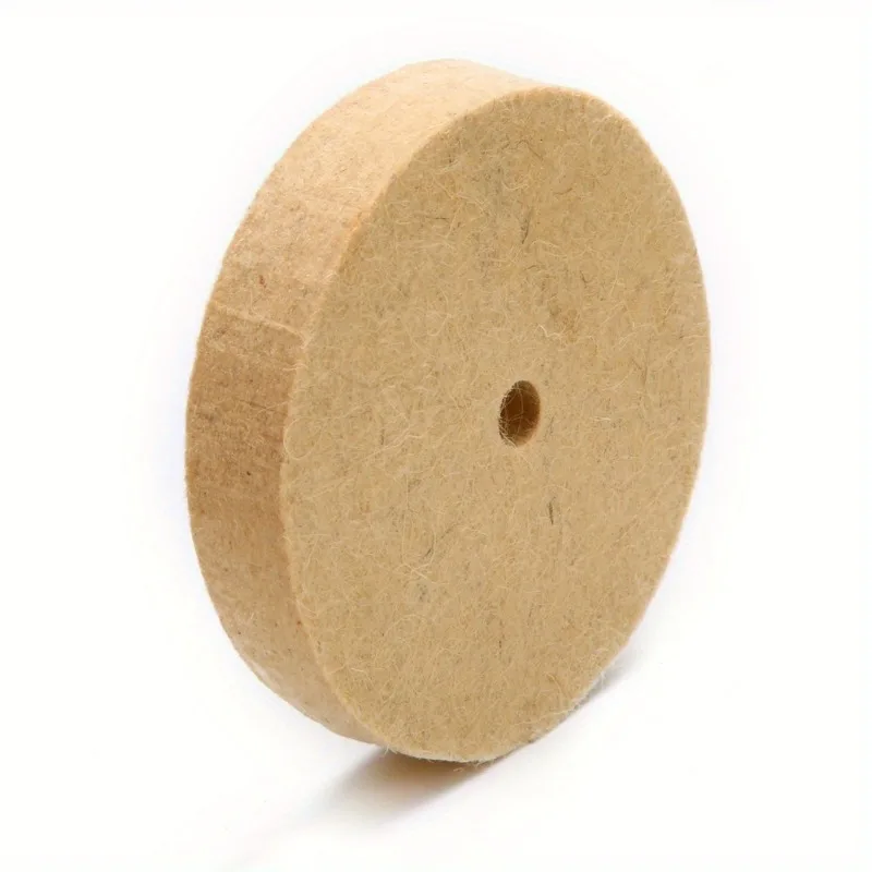 4" Wool Felt Polishing ing Grinding Wheel Polisher Disc Pad Rotary Tool 100*20mm Mayitr Abrasive Tools