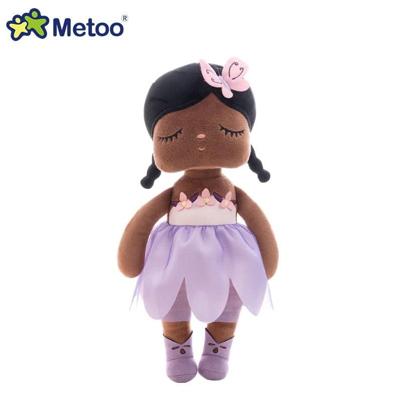 

Metoo original bonecas brinquedos de pelúcia para meninas bebê bela flor fada angela animais macios para crianças crianças