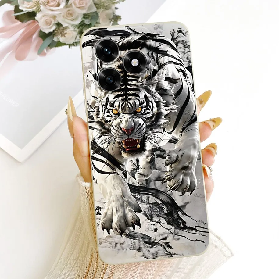 Cute Cat Duck Rabbit Soft Candy Silicone Shockproof Case Cover