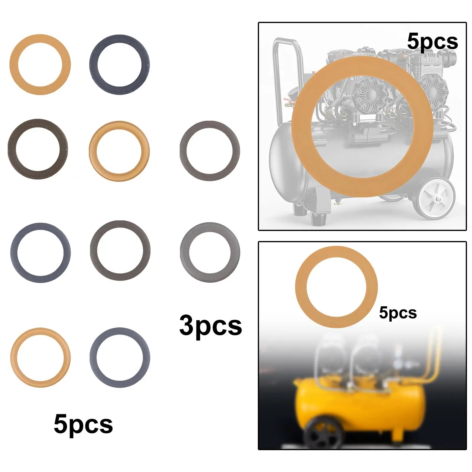 Air Compressor Piston Ring Replacement Portable Sturdy Air Compression Piston Ring Oilfree Silent Compressor Rubber Piston Ring Air Compressor Piston Ring Replacement Portable Sturdy Air Compression Piston Ring Oilfree Silent Compressor Rubber Piston Ring