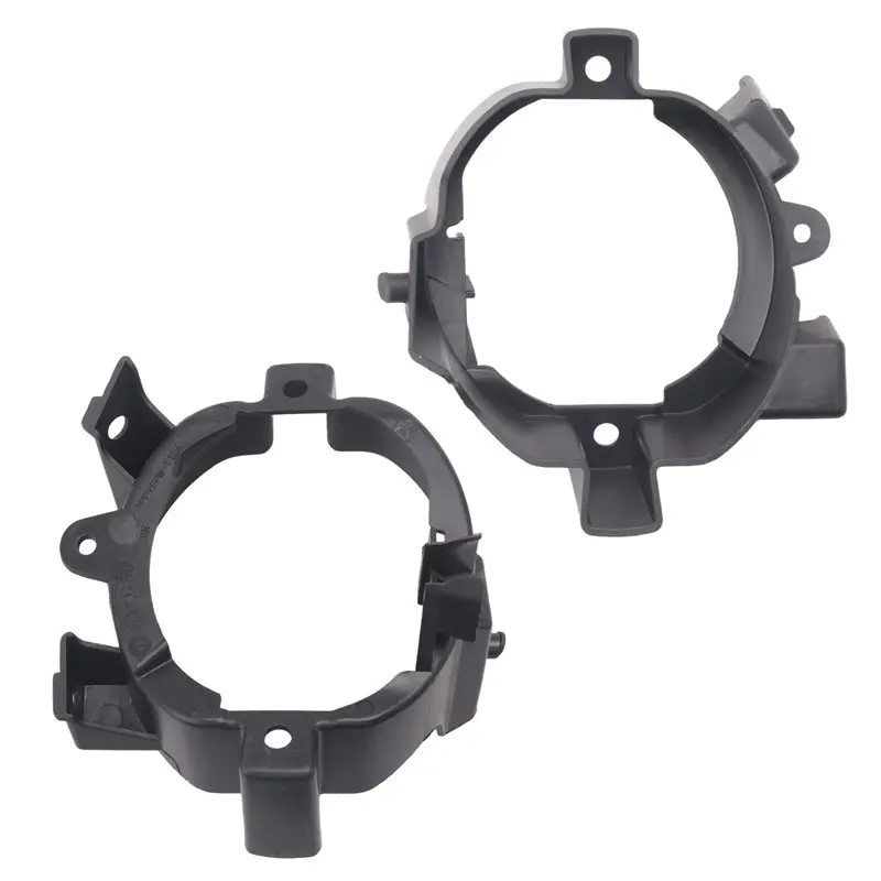 AT-1Pair 닛산 Qashqai J10 2006-2014 부품 자동차 안개등 홀더 커버 용 전면 안개 램프 프레임 홀더 브래킷