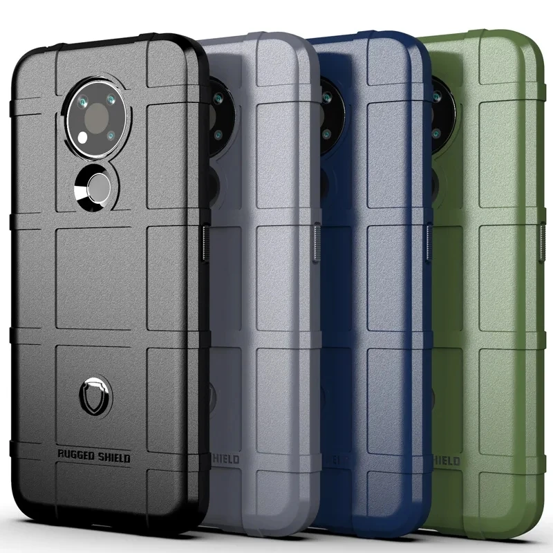 Armor Shield Soft Silicone Back Cover with Anti-Knock Protection - Matte Finish