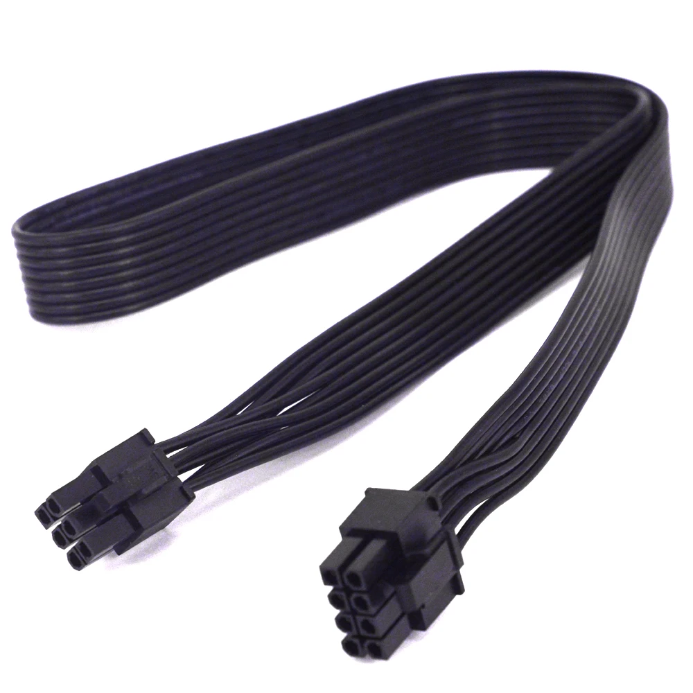 PCI Express 6pin to 6+2Pin Power Supply Cable GPU 6pin 8pin power cord For Corsair HX W Series HX520W HX620W HX650W Power Supply