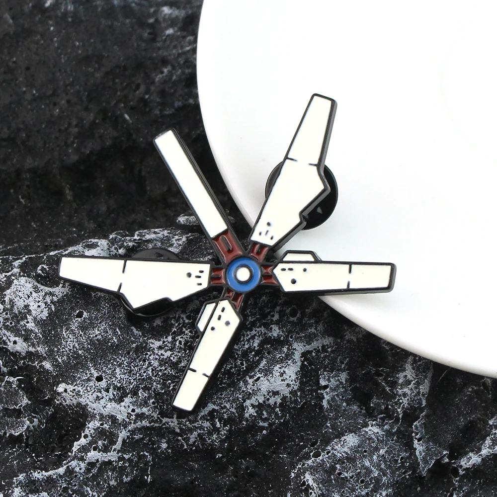 Gioco Death Stranding Detector Cartoon Lega Di Metallo Smalto Vestiti Borsa Zaino Cappotti Spilla Distintivo Spilla Accessori