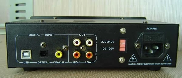 DAC-01B USB SPDIF DAC 하이파이 EXQUIS 동축 광학 24 비트 96kHz 디지털 디코더 헤드폰 출력