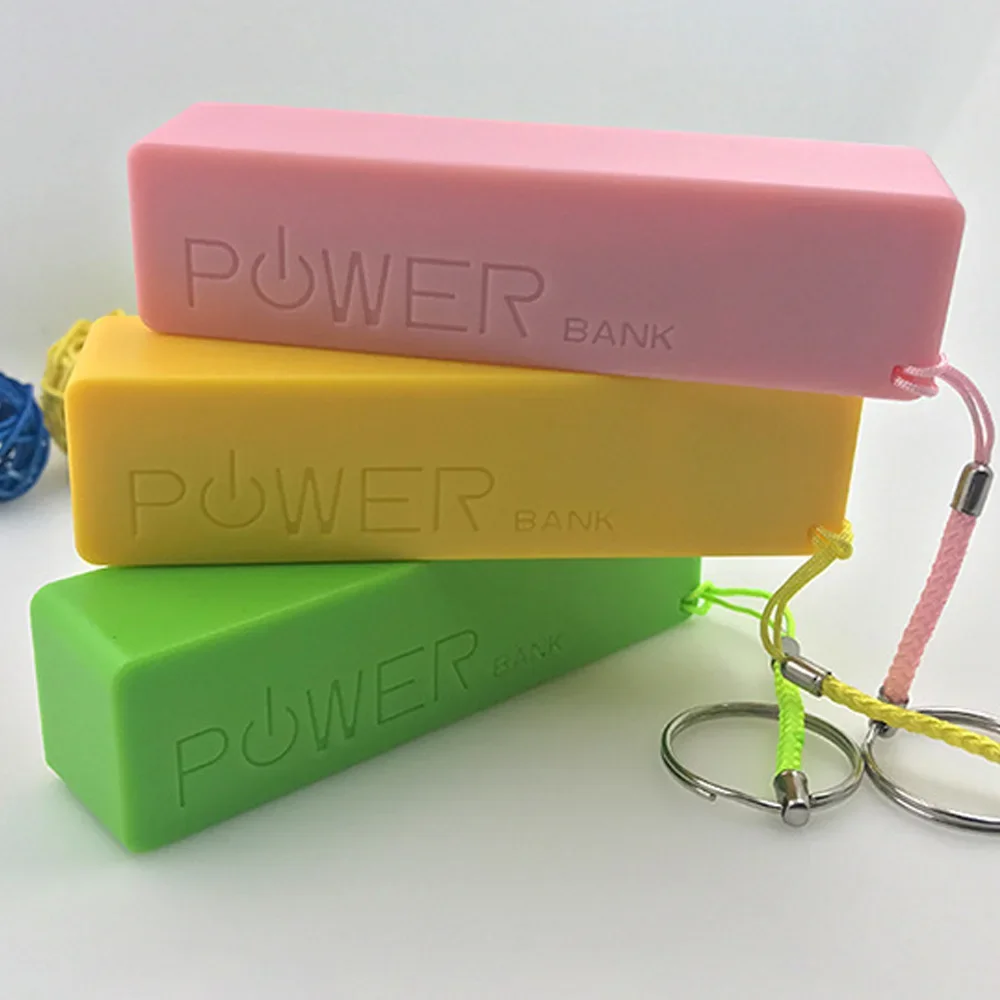 DIY USB 18650 Battery Case Mini Portable Mobile Power Bank Shell Kit Storage Box For Smart Phone MP3 Electronic Mobile Charging