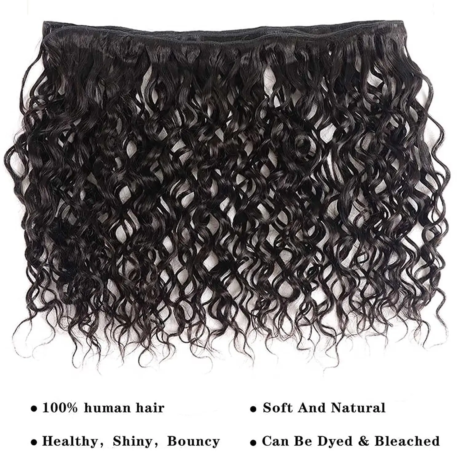 Deep Wave Bundles Human Hair Bundles Brazillian Hair Extensions 30 Inch Curly Wave Soft For Women