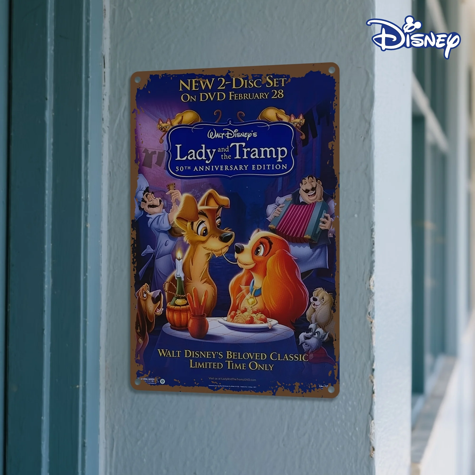 Lady and the Tramp 30. Yıl Dönümü Sürümü 2 Diskli DVD Seti Şubat 28'i Walt Disney'nin Sevgili Klasikleri Sınırlı Süreli Sadece Vintage