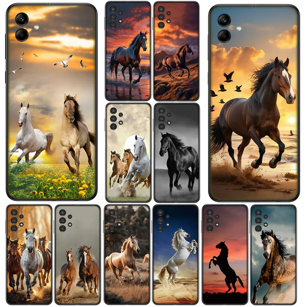 Running Wild And Free Horse Design Phone Case Cover