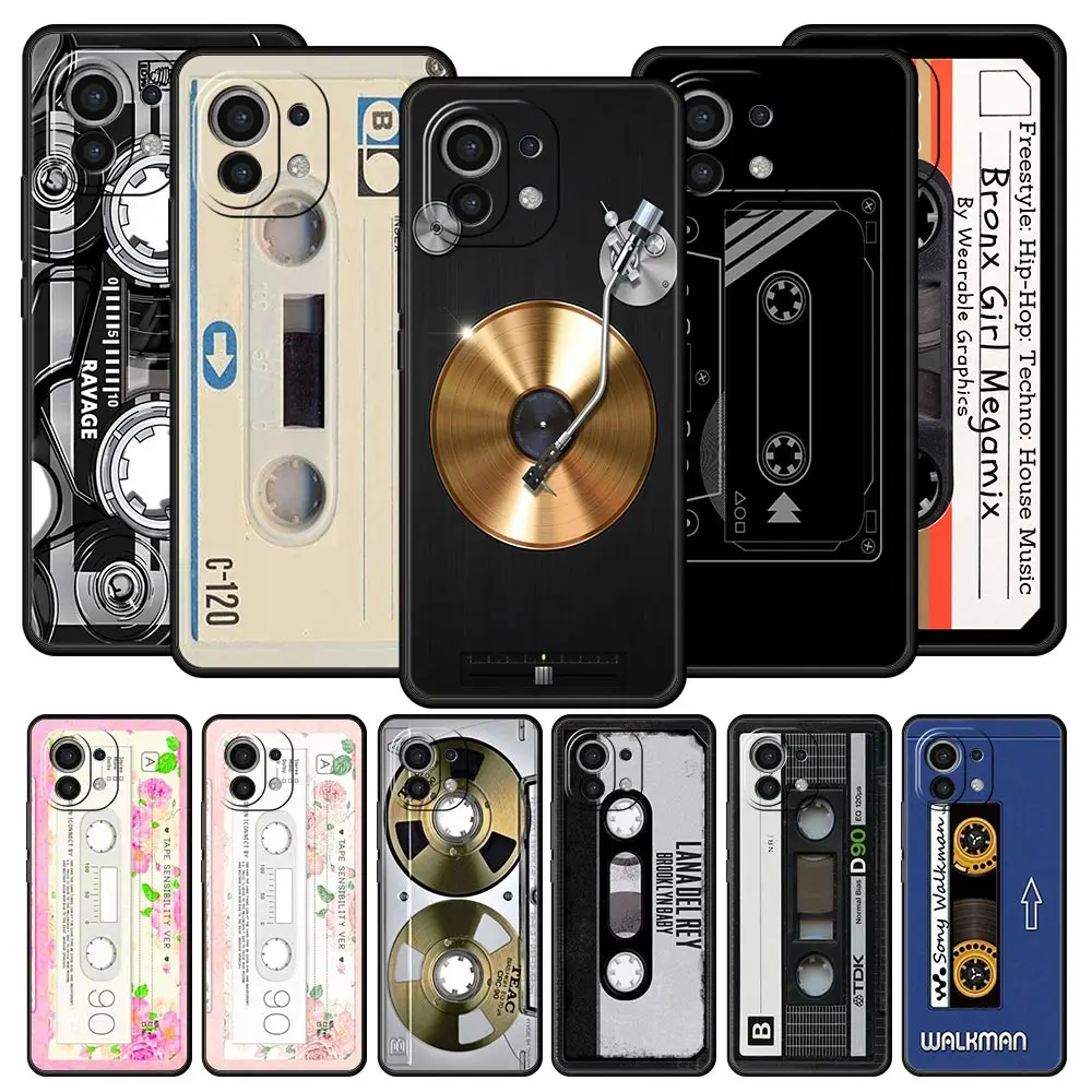 Retro Vintage Old Cassette Tape Design Phone Case