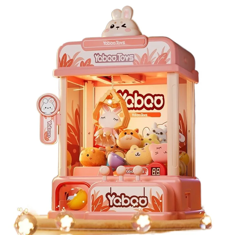 New Grab Doll Machine Large Size Coin Operated Gaming Machine Children's Toys Snack Blind Box New Gameplay Egg Twisting Machine 5