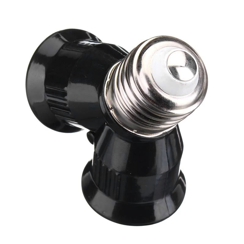 E27 LED Base Light Lamp Bulb Socket E27 To 2-E27 Splitter Adapter 1~5Pcs Lamp Holder lamp holder,lamp bulb holder,lamp base,led lamp base