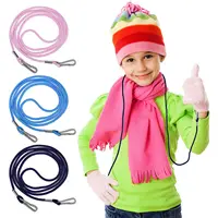 6Pcs Anti Lost Glove Straps Mitten Clips Multiuse Kids neck Lanyard Ski Glove Clips Rope Mitten Lanyard String For Kids Toddlers 1