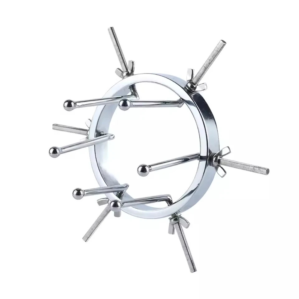 Large Size Anal Toys Stainless Steel Anal Dilators Plug Extender Butt Plug Sex Toys BDSM Adjustable Extreme Gay