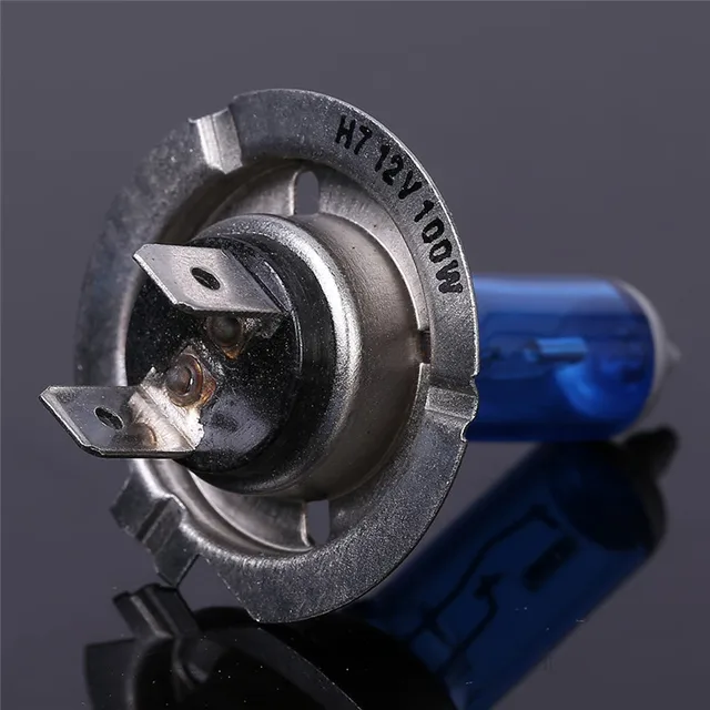 Kit de faros delanteros para coche, lámpara de xenón superbrillante, halógeno, 12V, H1, H4, H7, 100W, 6000K, 2 piezas - Imagen 6