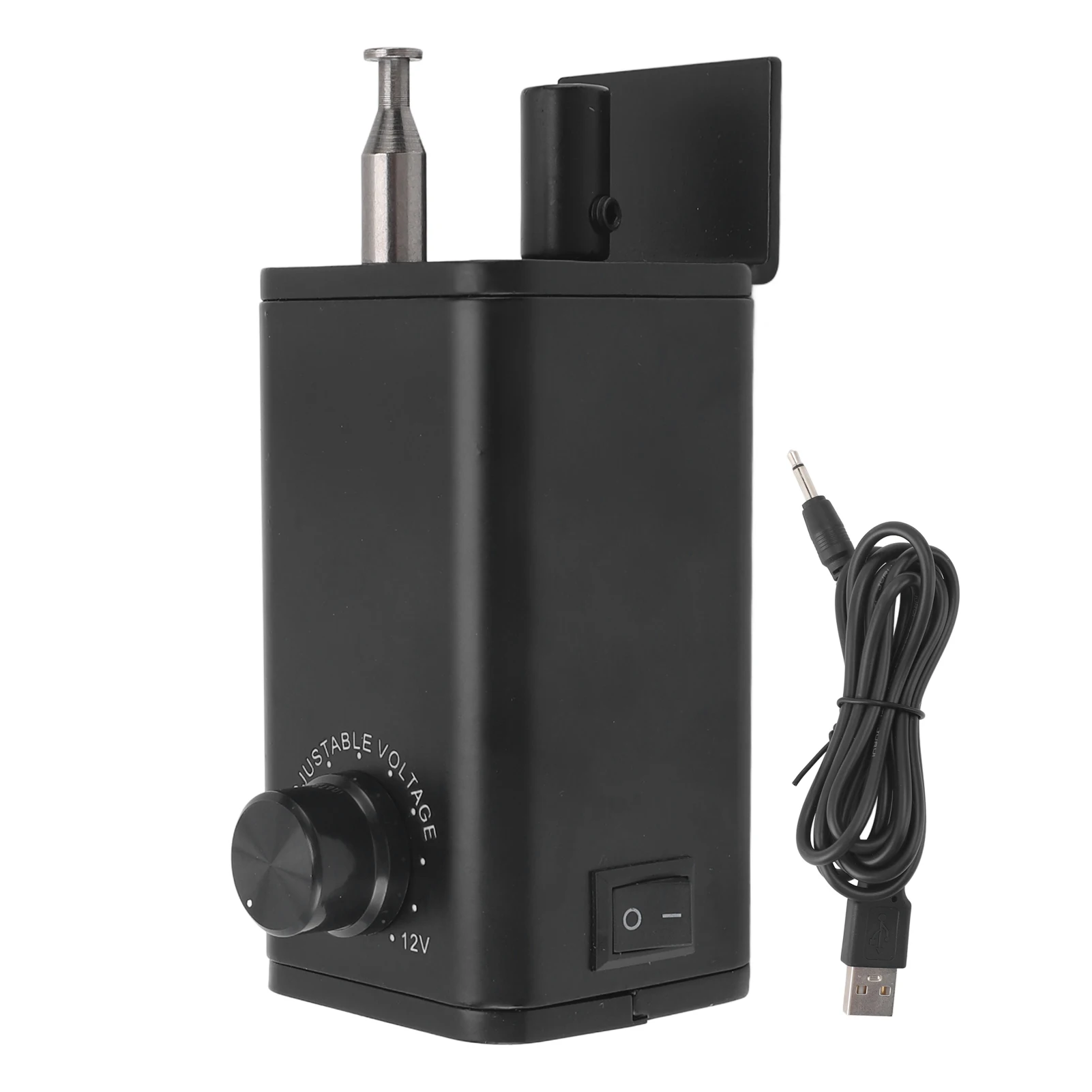 5Vâ€‘12V Barbecue Rotisserie Motor Portable Adjustable Speed High Torsion BBQ Grill with USB Cable for Camping Kitchen