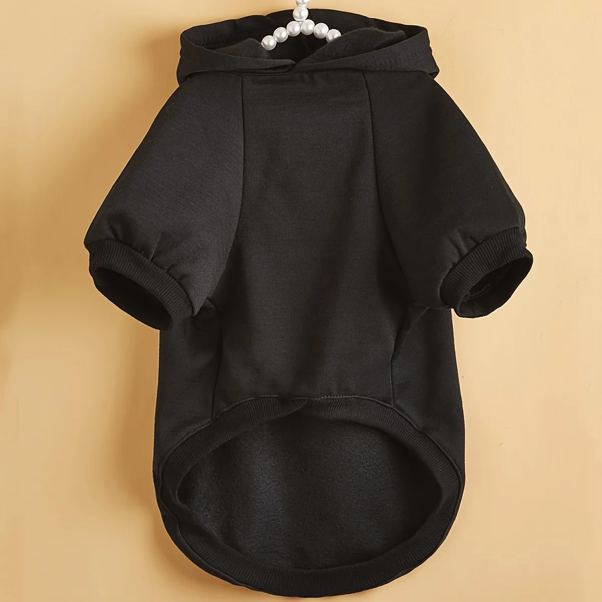 Plush Interior Texture of Dog Hoodie