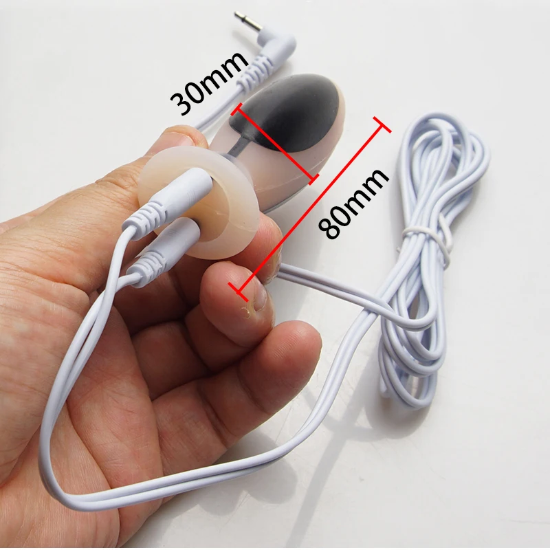 Electro Shock Anal Butt Plug BDSM Toys Electric Sex Cock Ring Electrostimulation Electrostimulator E stim Estim Stimulation