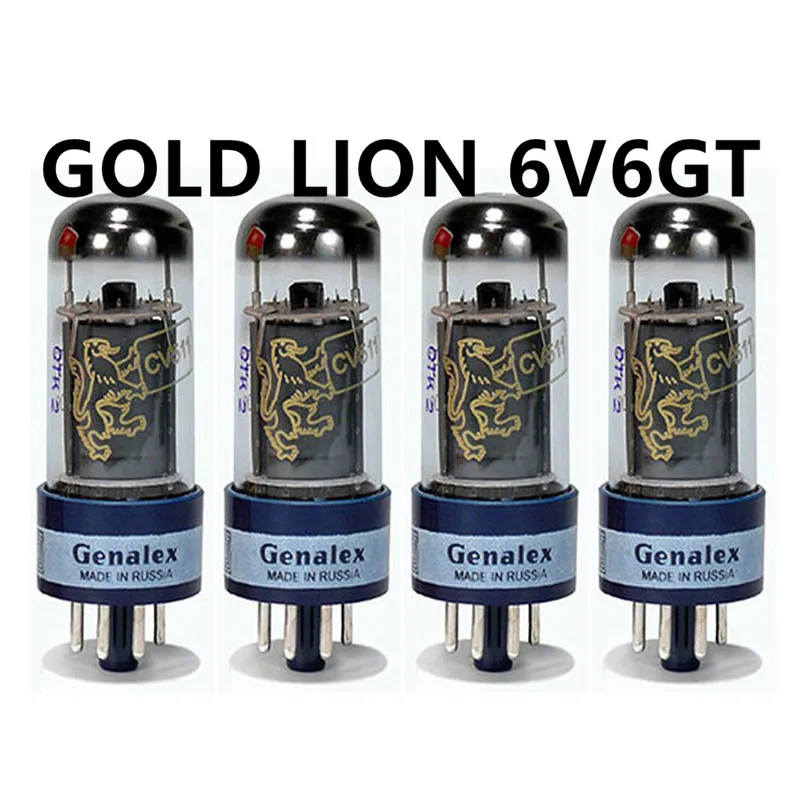 Vacuum Tube GOLD LION 6V6GT Replace 6P6P 6V6GT 6F6 Factory Test And Match