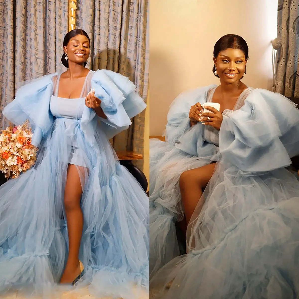 

Элегантные платья со звездами для беременных индивидуальный пошив платья с длинным рукавом для фотосессии детский душ с оборками кружевные банные халаты из тюля R637